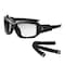 Ergodyne LOKI, Safety Glasses, Anti-Fog, Clear Lens, Matte Black Frame Frame, Full-Frame LOKI-AFAS - alternate 1